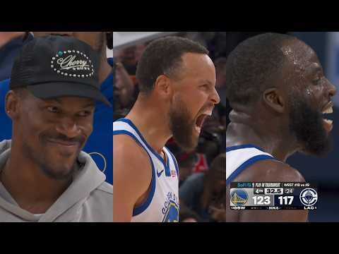 Steph Curry CRAZY go ahead 3 and Draymond clamps Kawhi to WIN vs Clippers