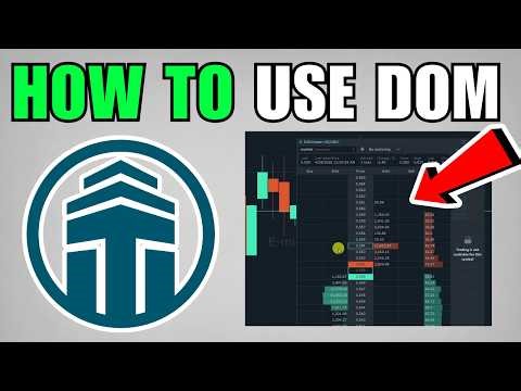 How To Use Quantower DOM (2026) (Complete Guide)