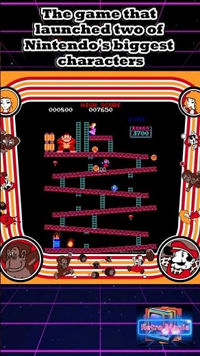 Donkey Kong Arcade (Nintendo 1981) #retrogaming #classicarcade