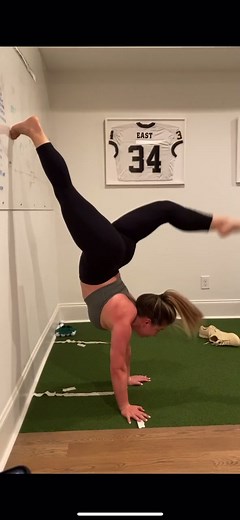 Dynamic Handstand Dancing Performance