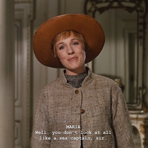 2.5M views · 57K reactions | FROM THE SCRIPT TO THE BIG SCREEN → The moment Maria and the Captain meet. 凉 | The Sound Of Music | Facebook