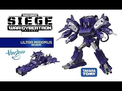 Shockwave Transformers Siege (with Gun Mode)