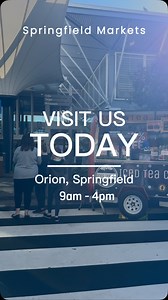 29 reactions | Today! .  @springfieldmarkets ✔️  @orionspringfieldcentral  this Sunday ⏰ 9am to 4pm  pets on leads please  Undercover parking  Bus stop  Springfield Central train | Springfield Markets | Facebook