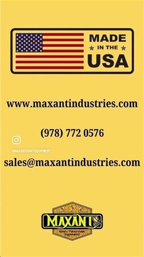 Need to speed up your uncapping process? #madeinusa #maxant #honey #beekeeping