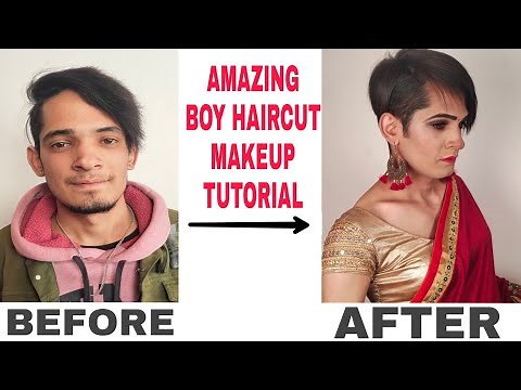 Boy To Girl Amazing Makeup Transformation 😱