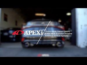 A'PEXi N1-X Evolution Extreme Axleback Exhaust for Lexus IS 300 / IS350F(2021+)