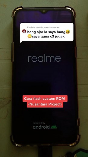 Cara Flash Custom ROM Tutorial with Nusantara Project
