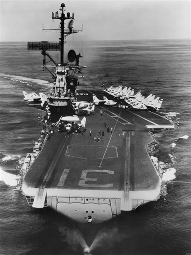 USS Bon Homme Richard CV CVA-31 Essex class Aircraft Carrier #carrier #battleship #Iowa #usnavy #PearlHarbor #ushistory #fyp #AmericanHistory #usa #foryou #history #fblifestyle | The History