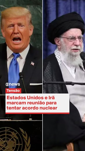 GloboNews on Instagram: "DIÁLOGO – Estados Unidos e Irã devem retomar conversas na próxima sexta‑feira (6), em Istambul, na Turquia, numa tentativa de discutir um novo acordo nuclear e reduzir a tensão crescente entre os dois países. A reunião deve reunir o enviado especial do governo Trump para o Oriente Médio, Steve Witkoff, e o ministro das Relações Exteriores do Irã, Abbas Arag‑Ki. De acordo com a agência Reuters, representantes de outros países da região, como Arábia Saudita, Emirados Árabe