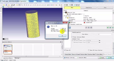 Deform V11-3D_MO模块基本分析流程与方法