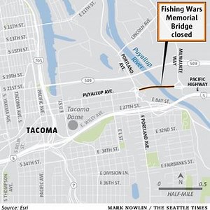 Tacoma closes bridge after federal recommendation