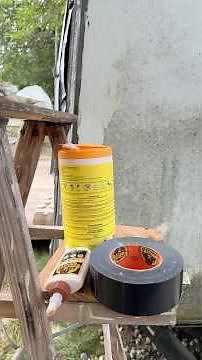 Fixing a leaky camper with Gorilla Tape And Gorilla Glue. Add years to your camper In 15 minutes