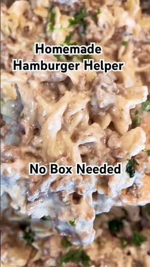 Ditch the Box! Homemade Hamburger Helper You’ll Love ❤️