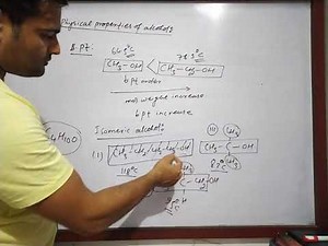 Physical and chemical properties of alcohol for class 12.