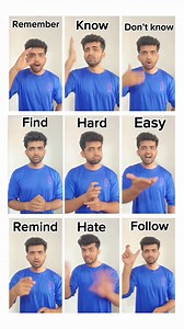 219K views · 2.1K reactions | Learn basic words in english sign language | Salman Pinjara | Facebook