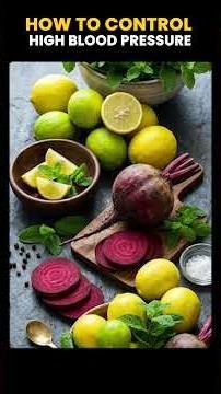 How to Lower Blood Pressure Naturally (Fast & Effective) | High Blood Pressure Diet - What to Eat ?