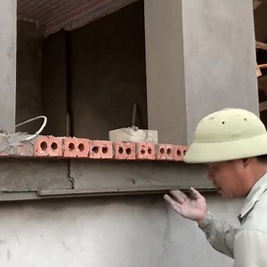 70K views · 314 reactions | Creative Window Frame Construction Techniques Using Sand And Cement Bricks - Handmade Construction Bagian 11 | Wisnu art | Facebook