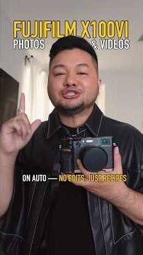 Fujifilm x100vi - Auto settings in Japan