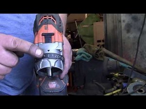 easy stuck drill chuck removal