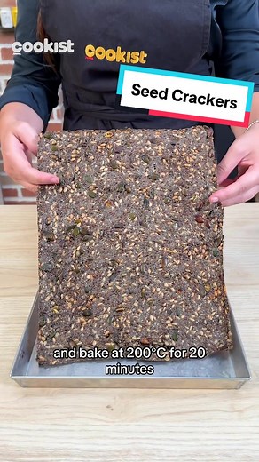 How to Make Super Crunchy Seed Crackers | Easy Recipe