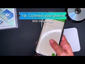 Portable DVD for Multi OS-Smartphone usage scene of DiscLink