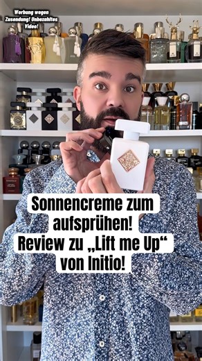 Sunscreen as perfume? #fragrance #parfum #parfumreview #initio #nichefragrances #sunscreen #summer