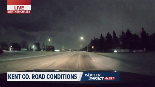 Live road conditions in Kent County