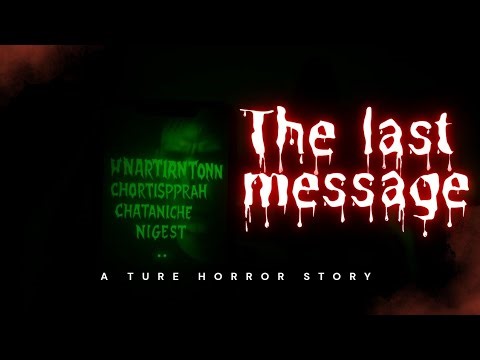 He Got a Text… from His Dead Friend 📱 | The Last Message Horror Story