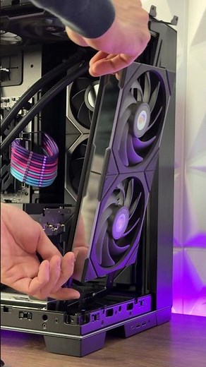 INSTALLING FRONT MESH KIT - LIAN LI O11D EVO RGB #asmr 🔊