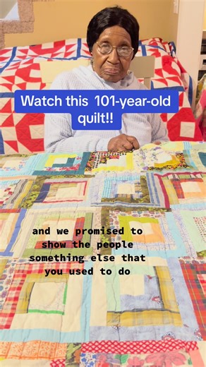 101 year old grandma still quilting! | Vintage & Iconic African American Everything