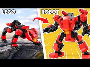 Upgrading LEGO Animals into LEGO MECH | BEAR Bricks