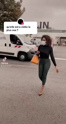 Confident Walk in Parking Lot: Fashion and Style