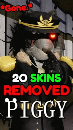 20 NEW SKINS REMOVED SOON.. (New Piggy Update)