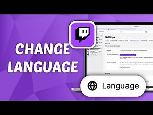 How to Change Language on Twitch