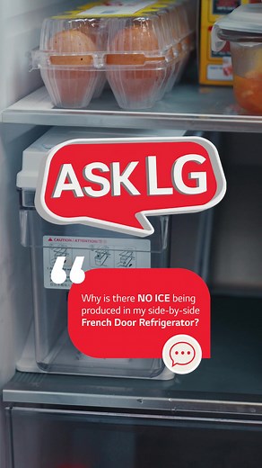 Troubleshooting No Ice Production in LG French Door Refrigerator