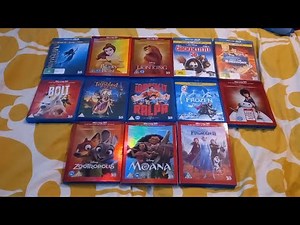Walt Disney Animation Studios 13-Movie Collection Blu-ray 3D Unboxing