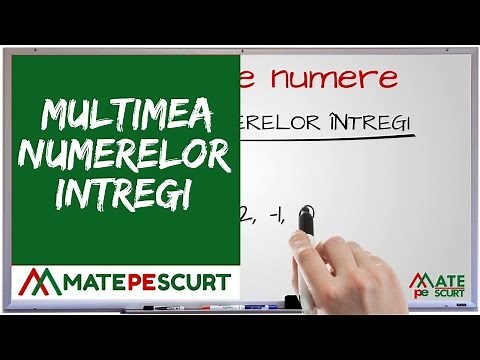 Multimea numerelor intregi