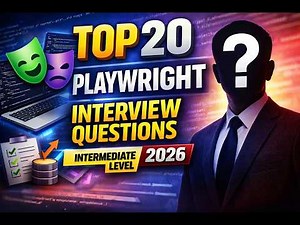 Playwright Interview Questions vs Real Job Scenarios