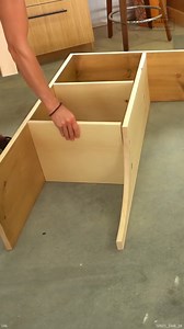 Expanding Kitchen Storage With This DIY #kitchenhutch #kitchenshelving #storagesolutions | Woodshop Diaries