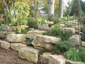 How to make a beautiful garden rockery and crazy paving pathway