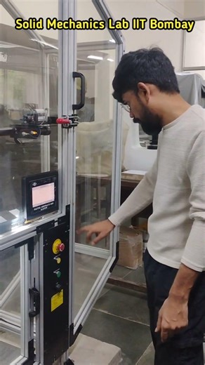 Solid Mechanics lab at IIT Bombay #iitbombay #iit #iitjee