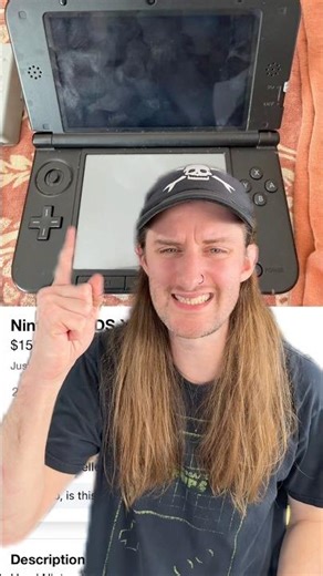 Broken Nintendo 3DS XL