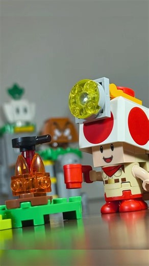 LEGO Showcase Saturdays: 72040 Captain Toad’s Camp #lego #supermario #nintendo
