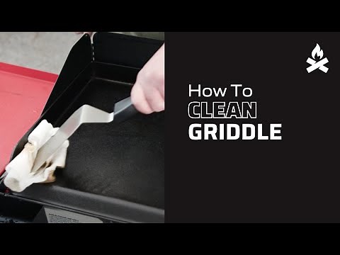 How to Clean a Griddle | Camp Chef Support
