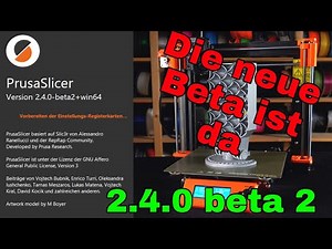 Prusa Slicer 2.4.0 beta - tolle neue Funktionen