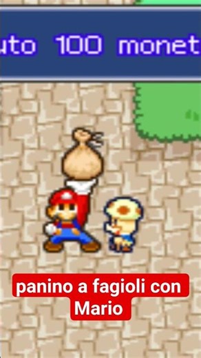 100 monete per un panino? beh vi devo dire... #marioeluigi #nintendo
