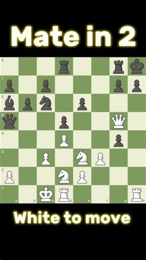 Mate in 2 #gothamchess #magnus #chess #chesscom #lichess