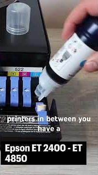 How To Refill Ink On Any Epson ET Printer