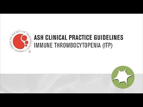 ASH Clinical Practice Guidelines on Immune Thrombocytopenia (ITP)