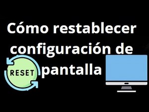 How to reset display settings in Windows 11